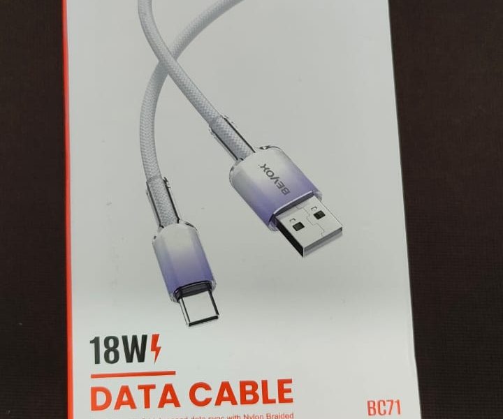 18W Fast Charging Type-C Cable