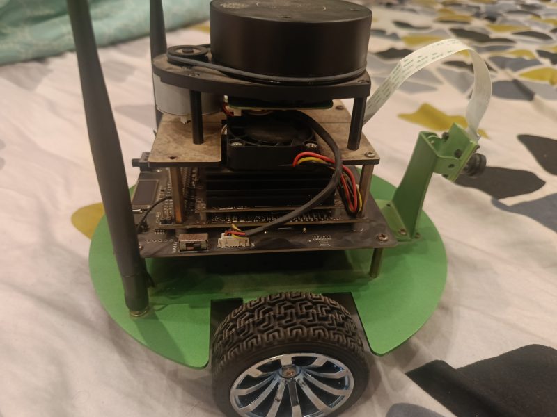 Autonomous robot with rplidar and camera