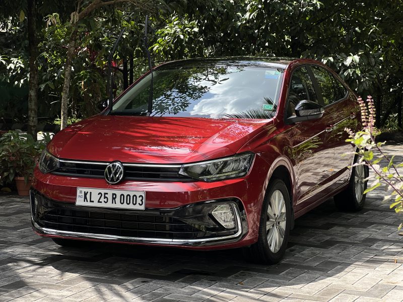 2023 Volkswagen Virtus 1.0 TSI Highline – Pristine Condition – Wild Cherry Red