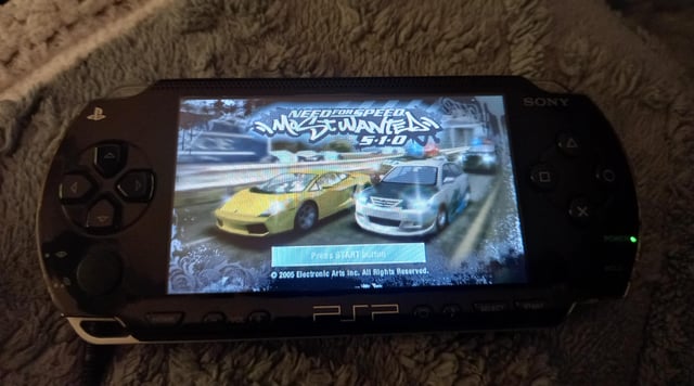 Sony PSP 3000 with Box, 64GB Card, 60+ Games, New Battery & Charger