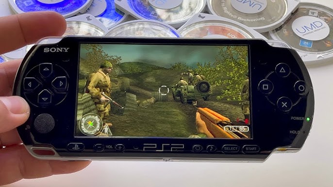 Sony PSP 3000 with Box, 64GB Card, 60+ Games, New Battery & Charger