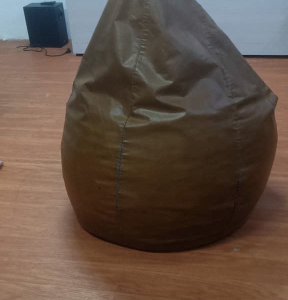 bean bag leather
