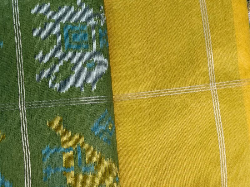 Hand picked sarees. Materials. Kurthis