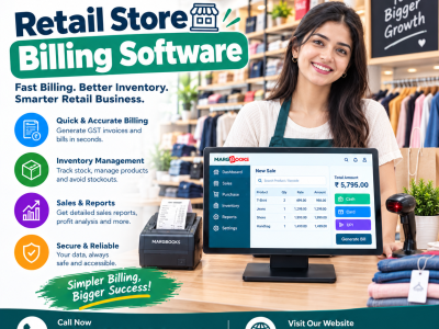 Retail Store Billing Software for Easy Invoicing | MargBooks