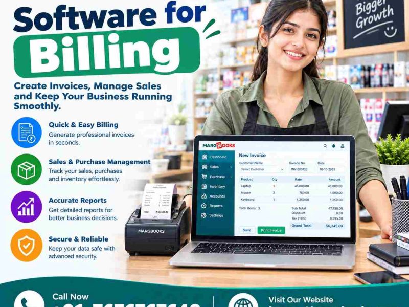 Business Billing Software for Accurate Invoicing | MargBooks